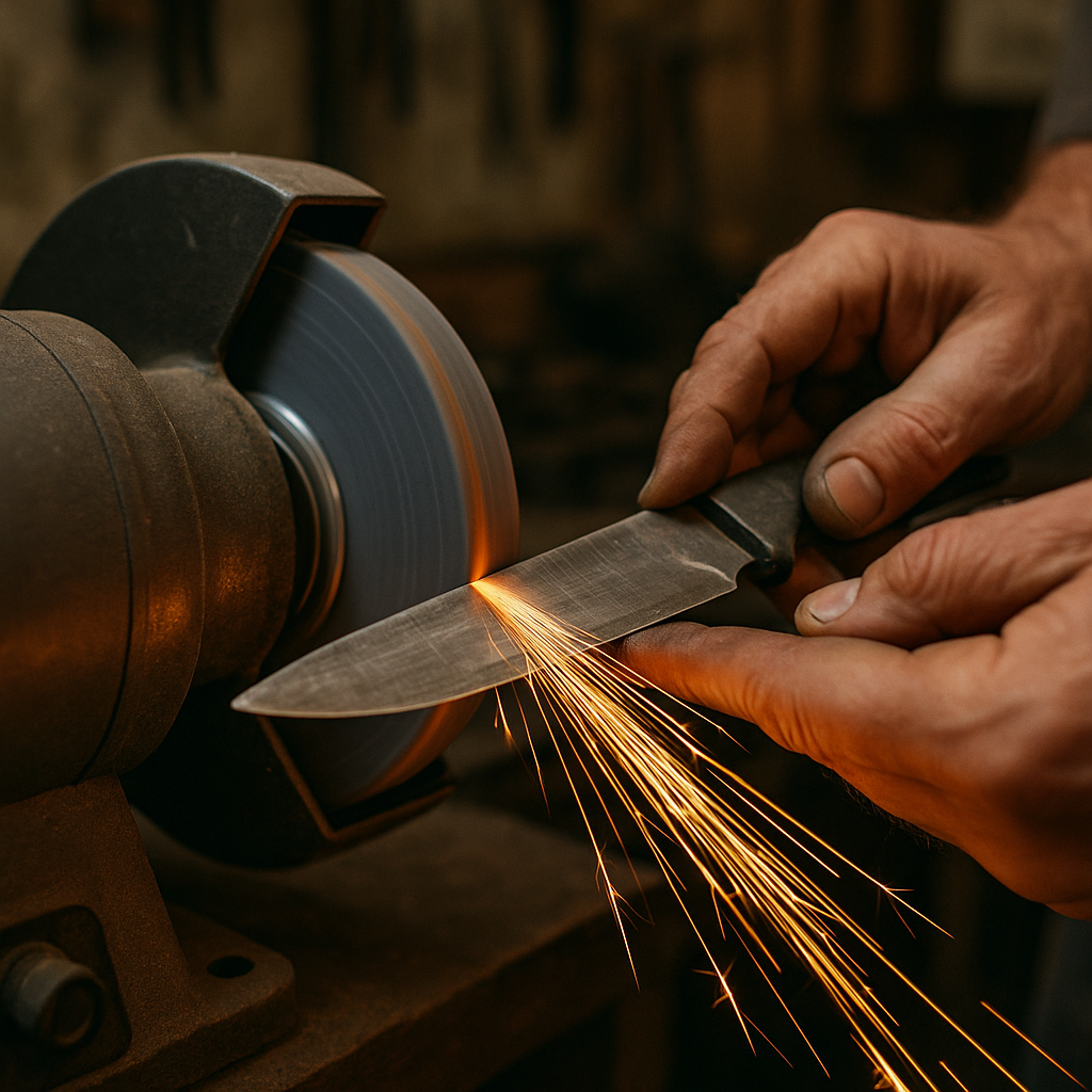 Professional knife sharpening grinder